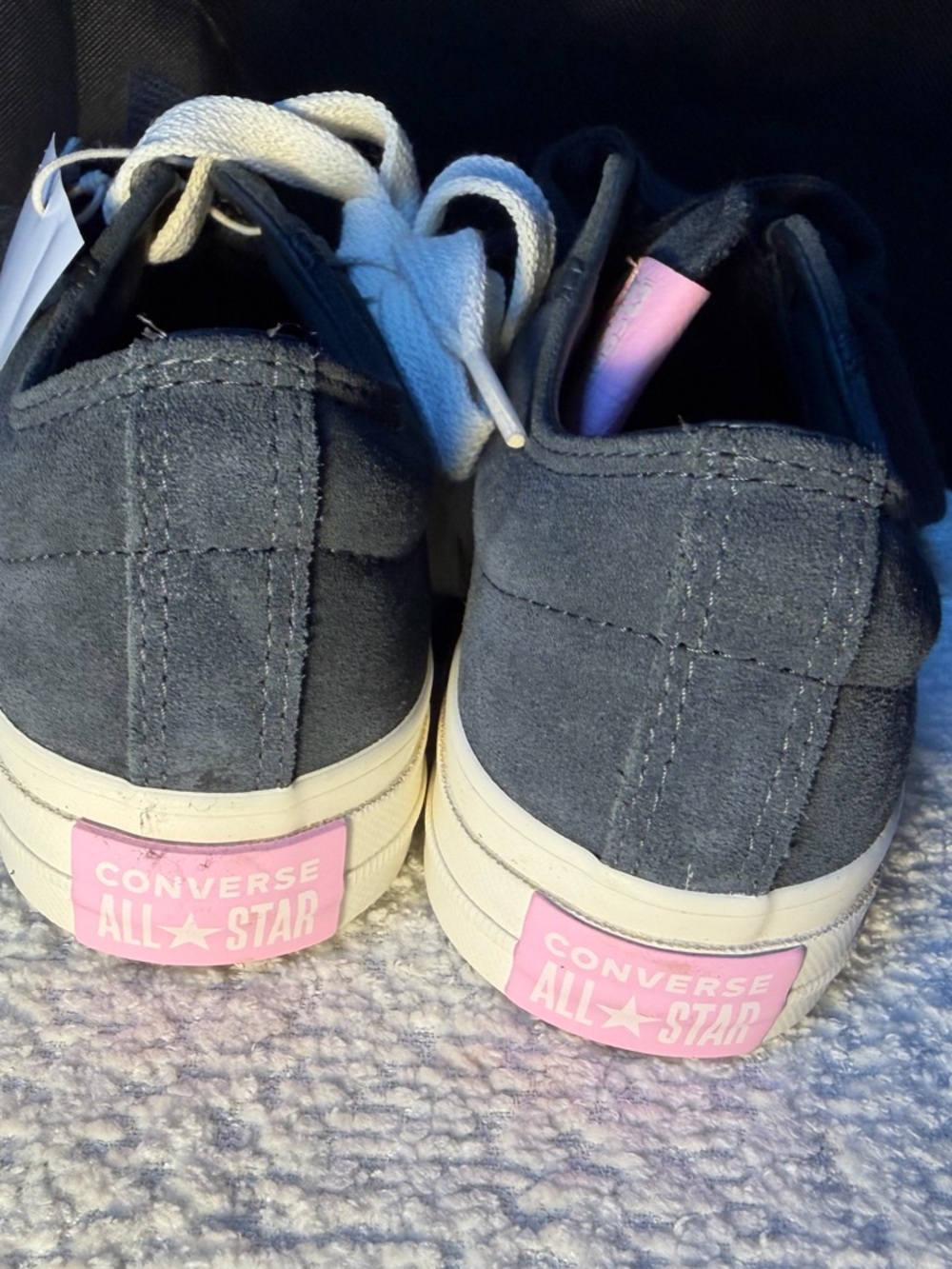 Converse Low-Top Women's Canvas Sneakers with Cream Sole - Picture 5 of 5